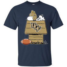 Load image into Gallery viewer, Ucf Knights Snoopy And Woodstock Waiting For Football Season T - Shirt For Men