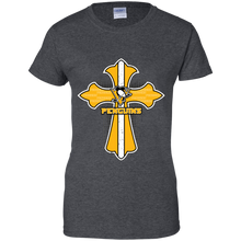 Load image into Gallery viewer, Cross Shirt For Jesus And Pittsburgh Penguins Fans T-Shirt For Women