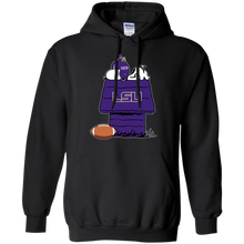 Load image into Gallery viewer, Lsu Tigers Snoopy And Woodstock Waiting For Football Season Hoodie Shirt