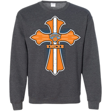 Load image into Gallery viewer, Cross Shirt For Jesus And New York Knicks Fans Sweatshirt
