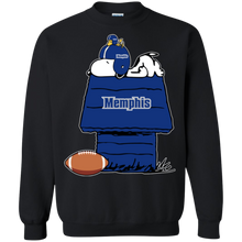 Load image into Gallery viewer, Memphis Tigers Snoopy And Woodstock Waiting For Football Season Sweatshirt