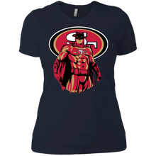 Load image into Gallery viewer, 49ers Football Batman T-Shirt For Women