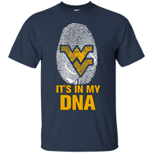 Load image into Gallery viewer, West Virginia Mountaineers Football It Is In My Dna T - Shirt For Men