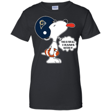 Load image into Gallery viewer, This Is For All U Los Angeles Rams Haters Snoopy T-Shirt For Women