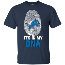 Load image into Gallery viewer, Lions Football It Is In My Dna T - Shirt For Men