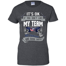 Load image into Gallery viewer, Funny Shirt For Columbus Blue Jackets Fans T-Shirt For Women
