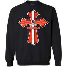 Load image into Gallery viewer, Cross Shirt For Jesus And Cincinnati Bengals Fans Sweatshirt