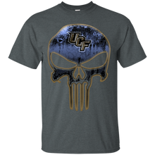 Load image into Gallery viewer, UCF Knights Football The Punisher Skull T - Shirt For Men