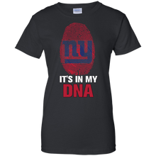 Load image into Gallery viewer, Gaints Football It Is In My Dna T-Shirt For Women