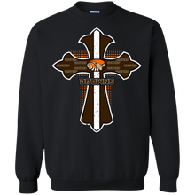 Load image into Gallery viewer, Cross Shirt For Jesus And Cleveland Browns Fans Sweatshirt