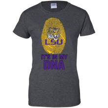 Load image into Gallery viewer, Lsu Tigers Football It Is In My Dna T-Shirt For Women