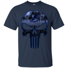 Load image into Gallery viewer, Tampa Bay Lightning Hockey The Punisher Skull T - Shirt For Men