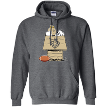 Load image into Gallery viewer, New Orleans Saints Snoopy And Woodstock Waiting For Football Season Hoodie Shirt