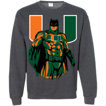 Load image into Gallery viewer, Hurricanes Football Batman Sweatshirt