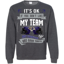 Load image into Gallery viewer, Funny Shirt For Baltimore Ravens Fans Sweatshirt