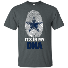Load image into Gallery viewer, Cowboys Football It Is In My Dna T - Shirt For Men