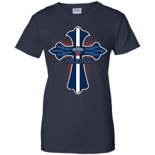 Load image into Gallery viewer, Cross Shirt For Jesus And New Orleans Pelicans Fans T-Shirt For Women
