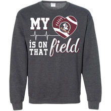 Load image into Gallery viewer, Florida State Seminoles Football My Heart is on that Field Sweatshirt