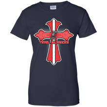 Load image into Gallery viewer, Cross Shirt For Jesus And Portland Trail Blazers Fans T-Shirt For Women
