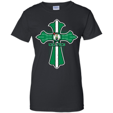Load image into Gallery viewer, Cross Shirt For Jesus And Boston Celtics Fans T-Shirt For Women