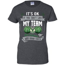Load image into Gallery viewer, Funny Shirt For Milwaukee Bucks Fans T-Shirt For Women