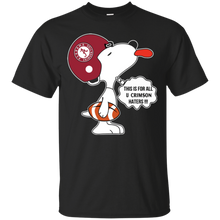 Load image into Gallery viewer, This Is For All U Alabama Crimson Haters Snoopy T - Shirt For Men