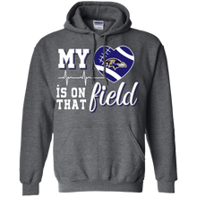 Load image into Gallery viewer, Baltimore Ravens Football My Heart is on that Field Hoodie Shirt