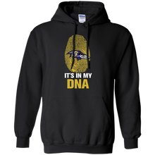 Load image into Gallery viewer, Ravens Football It Is In My Dna Hoodie Shirt
