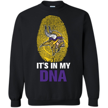 Load image into Gallery viewer, Vikings Football It Is In My Dna Sweatshirt