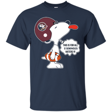 Load image into Gallery viewer, This Is For All U Florida State Seminoles Haters Snoopy T - Shirt For Men