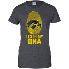 Load image into Gallery viewer, Iowa Hawkeyes Football It Is In My Dna T-Shirt For Women