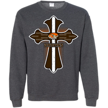 Load image into Gallery viewer, Cross Shirt For Jesus And Cleveland Browns Fans Sweatshirt