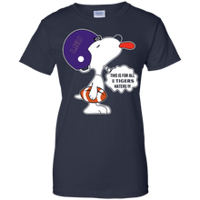 Load image into Gallery viewer, This Is For All U Lsu Tigers Haters Snoopy T-Shirt For Women