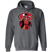 Load image into Gallery viewer, 49ers Football Batman Hoodie Shirt