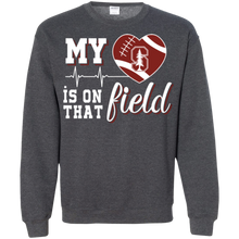 Load image into Gallery viewer, Stanford Cardinal Football My Heart is on that Field Sweatshirt
