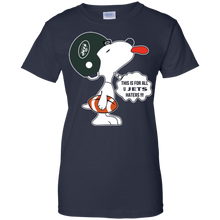 Load image into Gallery viewer, This Is For All U New York Jets Haters Snoopy T-Shirt For Women