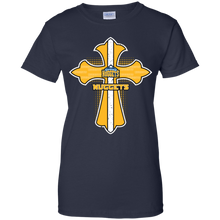 Load image into Gallery viewer, Cross Shirt For Jesus And Denver Nuggets Fans T-Shirt For Women