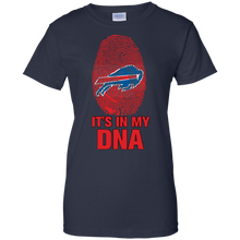 Load image into Gallery viewer, Bills Football It Is In My Dna T-Shirt For Women