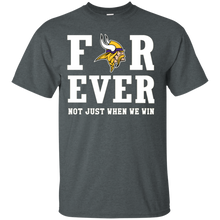 Load image into Gallery viewer, Minnesota Vikings For Ever Shirt For Fans T - Shirt For Men