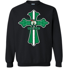Load image into Gallery viewer, Cross Shirt For Jesus And Boston Celtics Fans Sweatshirt