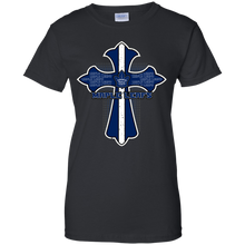Load image into Gallery viewer, Cross Shirt For Jesus And Toronto Maple Leafs Fans T-Shirt For Women