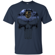 Load image into Gallery viewer, Vegas Golden Knights Hockey The Punisher Skull T - Shirt For Men