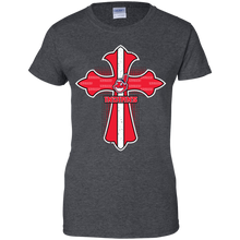 Load image into Gallery viewer, Cross Shirt For Jesus And Cleveland Indians Fans T-Shirt For Women