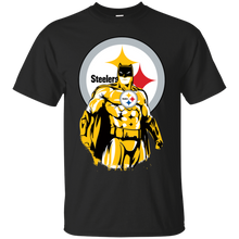 Load image into Gallery viewer, Steelers Football Batman T - Shirt For Men