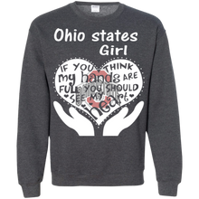 Load image into Gallery viewer, Ohio States Girl Sweatshirt