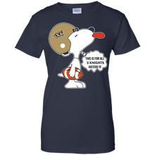 Load image into Gallery viewer, This Is For All U Ucf Knights Haters Snoopy T-Shirt For Women