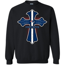 Load image into Gallery viewer, Cross Shirt For Jesus And New England Patriots Fans Sweatshirt