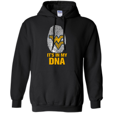 Load image into Gallery viewer, West Virginia Mountaineers Football It Is In My Dna Hoodie Shirt