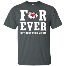 Load image into Gallery viewer, Kansas City Chiefs For Ever Shirt For Fans T - Shirt For Men