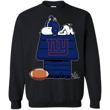 Load image into Gallery viewer, New York Giants Snoopy And Woodstock Waiting For Football Season Sweatshirt